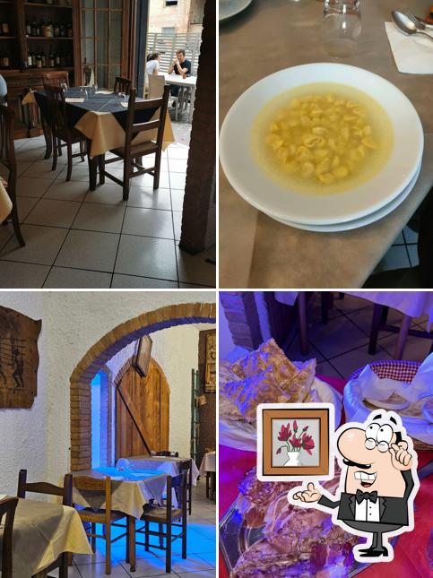 Dai un'occhiata agli interni di Trattoria La Stalla