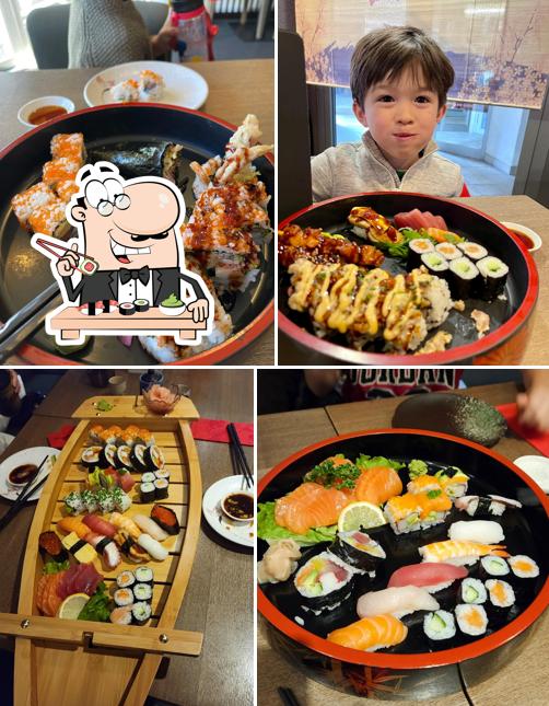 Ordina le varie opzioni di sushi