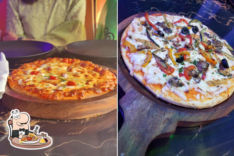Try out different types of pizza
