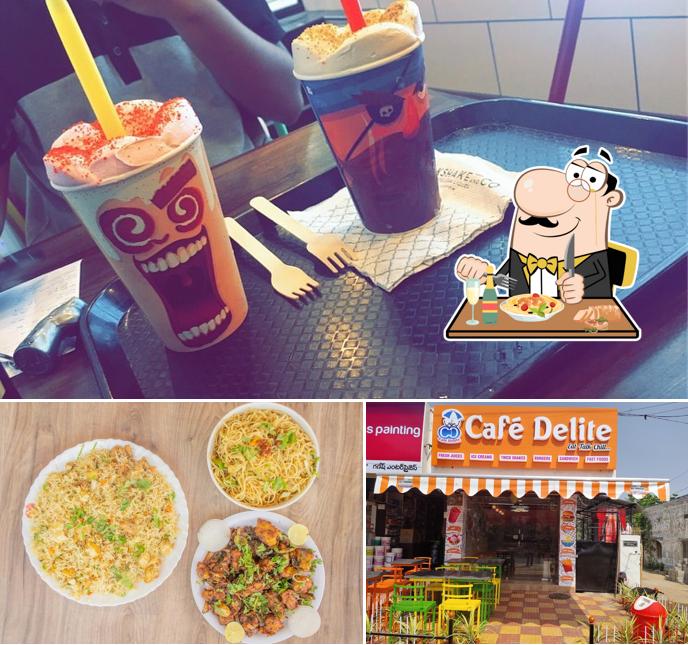 Food at Café Delite