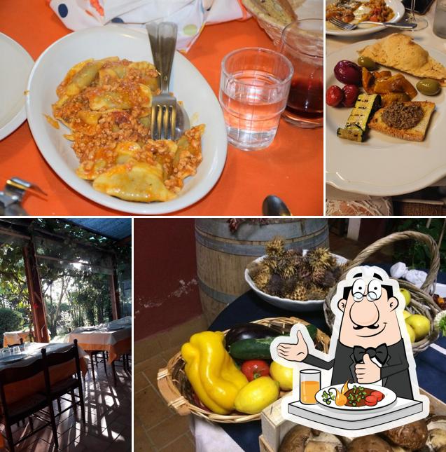 Platti al Agriturismo Cavallino Bianco