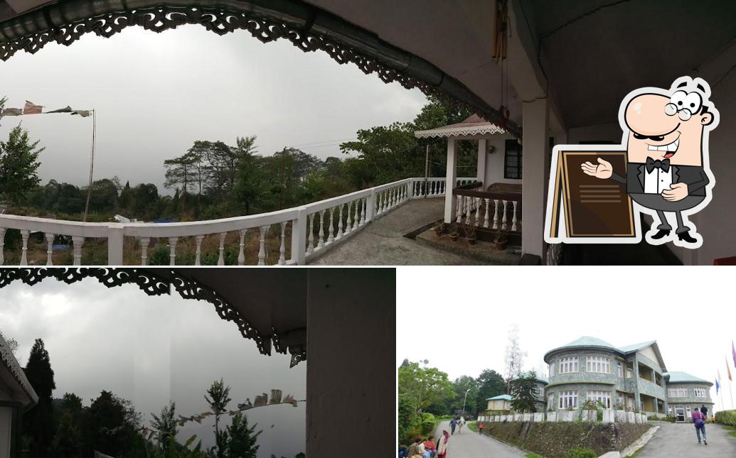 The exterior of Denzong House & Restaurant
