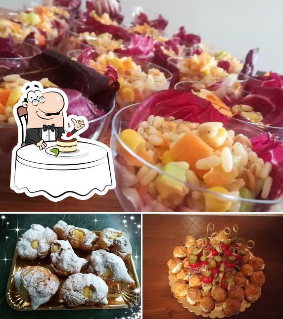 Pasticceria Polenta propone un'ampia selezione di dessert