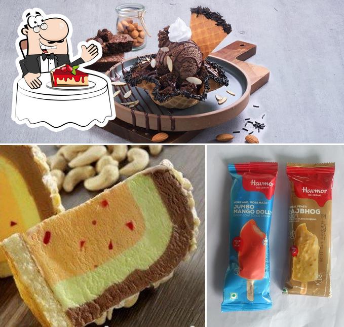 Havmor Icecream provides a number of desserts