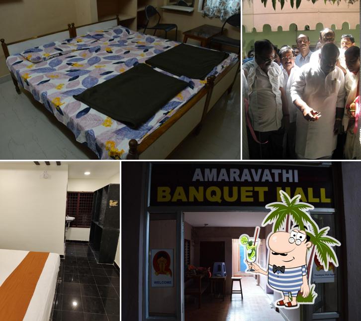 Here's a picture of Hotel Amaravathi
