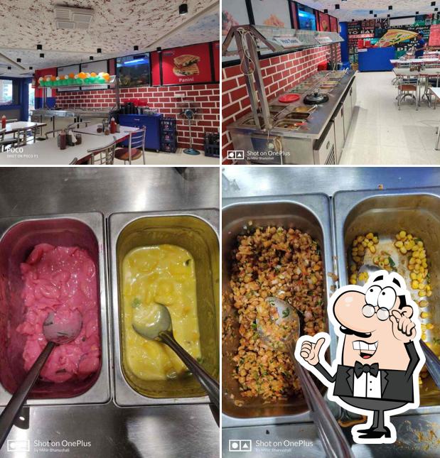 The interior of Pizza Point