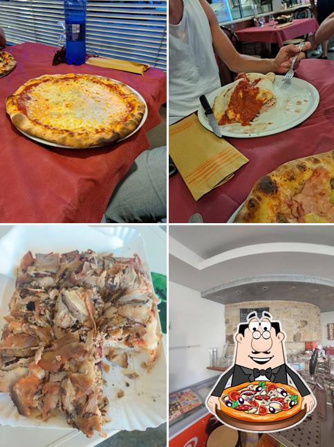 Scegli una pizza a Pizzeria Al Campanile