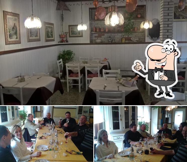 Gli interni di Bar Trattoria Al Vechio Ritrovo