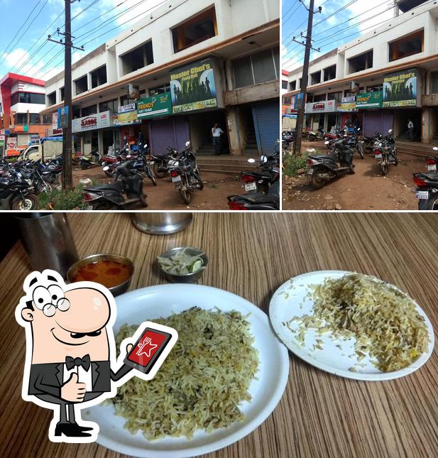 Look at the image of Friends Biryani