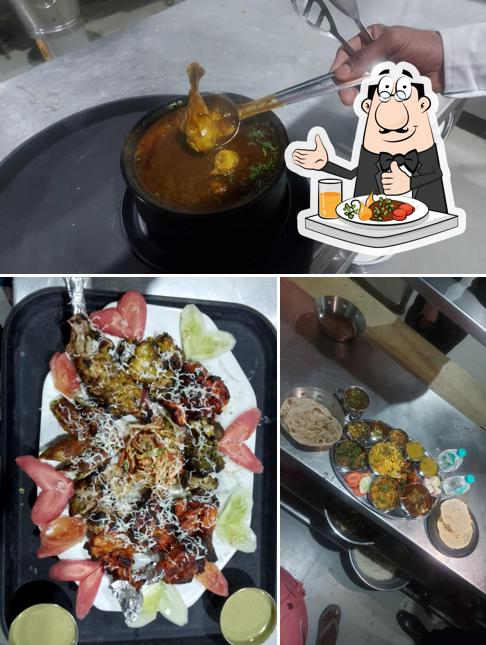 Food at HOTEL Chowrang NONVEG MUTTON BHAKRI