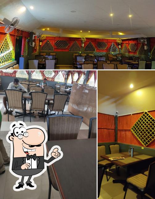 The interior of Mana Brundavanam Foods Nandigama