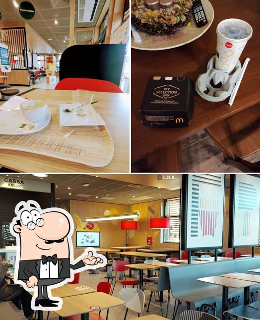 Dai un'occhiata agli interni di McDonald's Asola