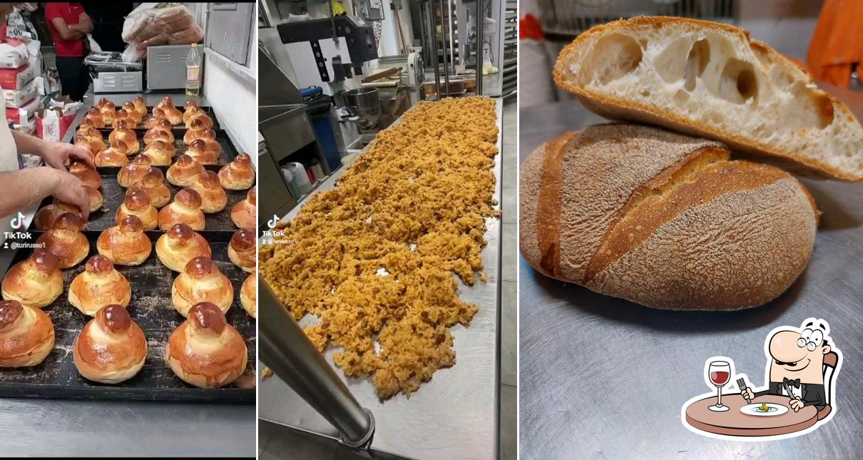 Platti al Panificio Tragno Agata