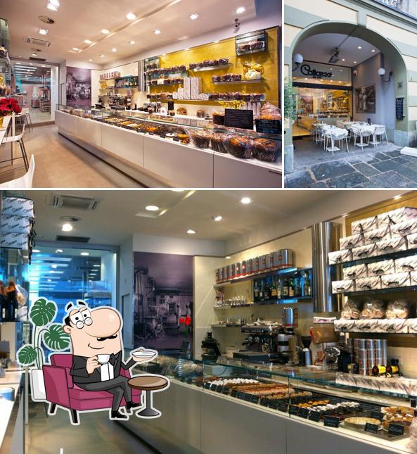 Gli interni di Pasticceria Cattaneo
