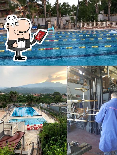 Gli esterni di AQUOS PISCINE GIARRE