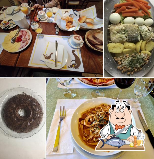 Salmone grigliato al Ristorante Campagna S.a g.l