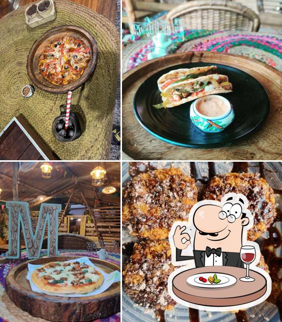 Food at Madogiri's Pizzeria
