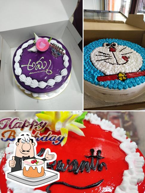 Look at the picture of Sri Naveena Sweets and bakery