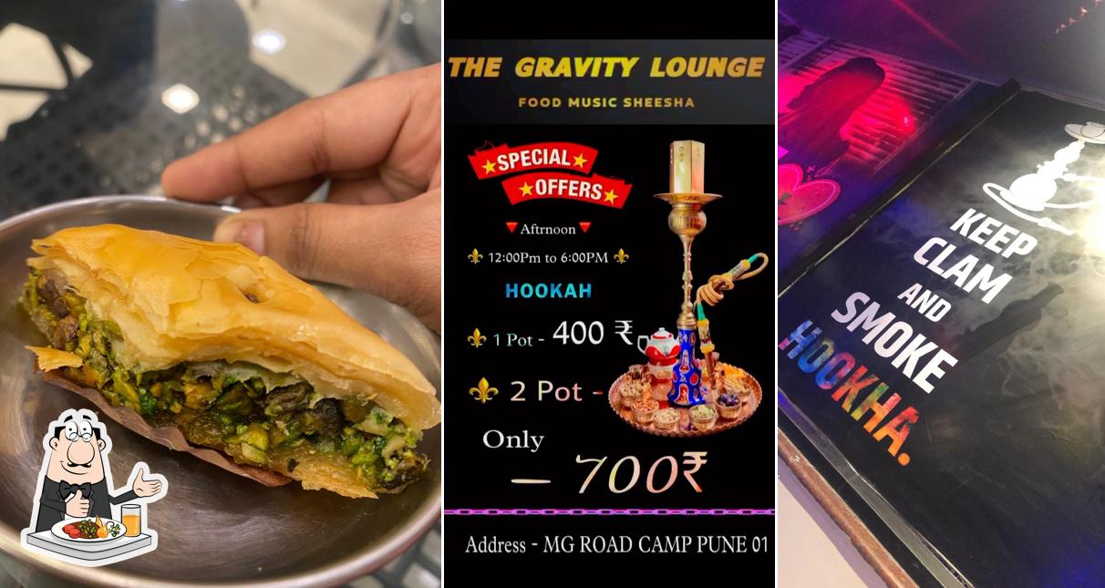 Meals at The Gravity lounge