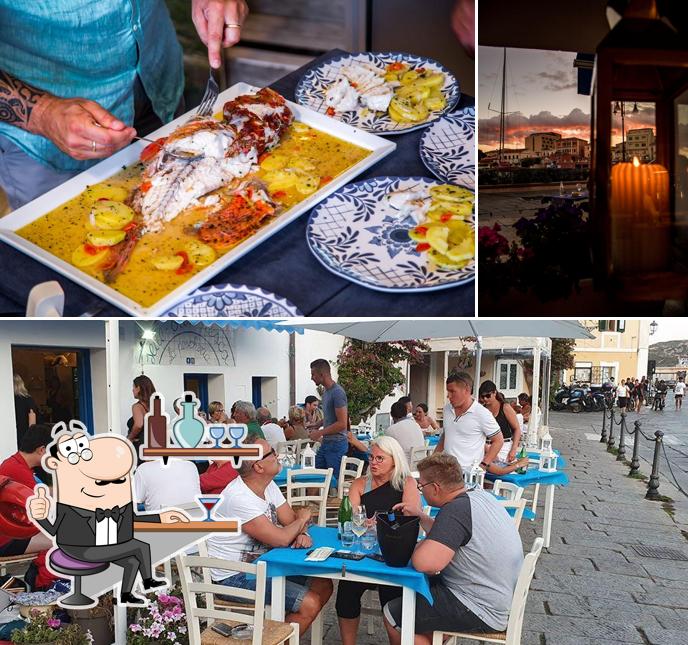 Gli interni di Sette Otto Pesca Ristorante e Pescheria