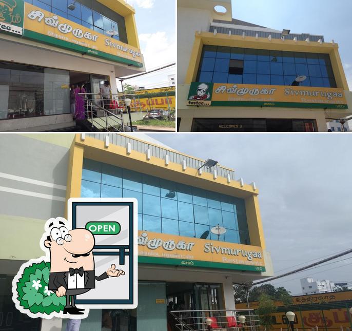 The exterior of Sivmurugaa Restaurants