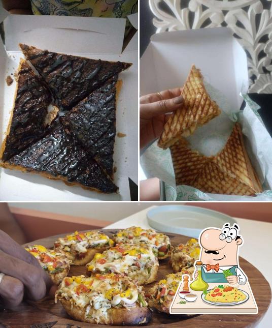 Food at Vanilla Cafe