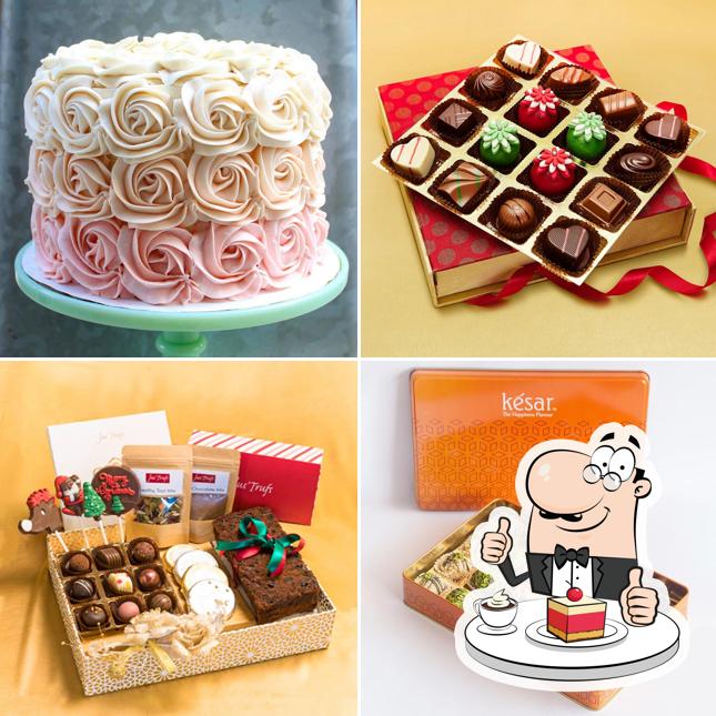 Winni Cakes & More serves a selection of desserts