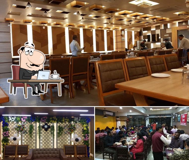 The interior of Tulsi Restaurant & Banquet Best Punjabi Restaurant