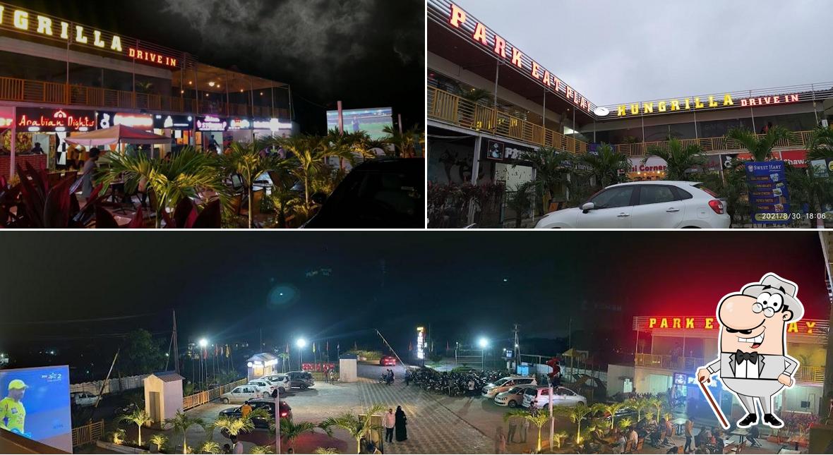 The outside part is an important feature of Hungrilla sports club
