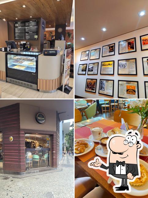 O interior do Bendito Café