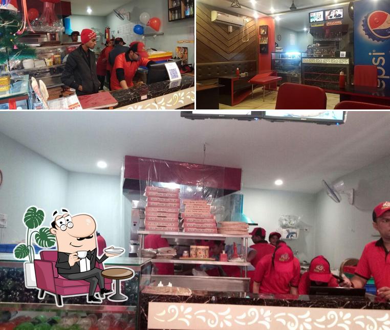 The interior of The Pizza Bite