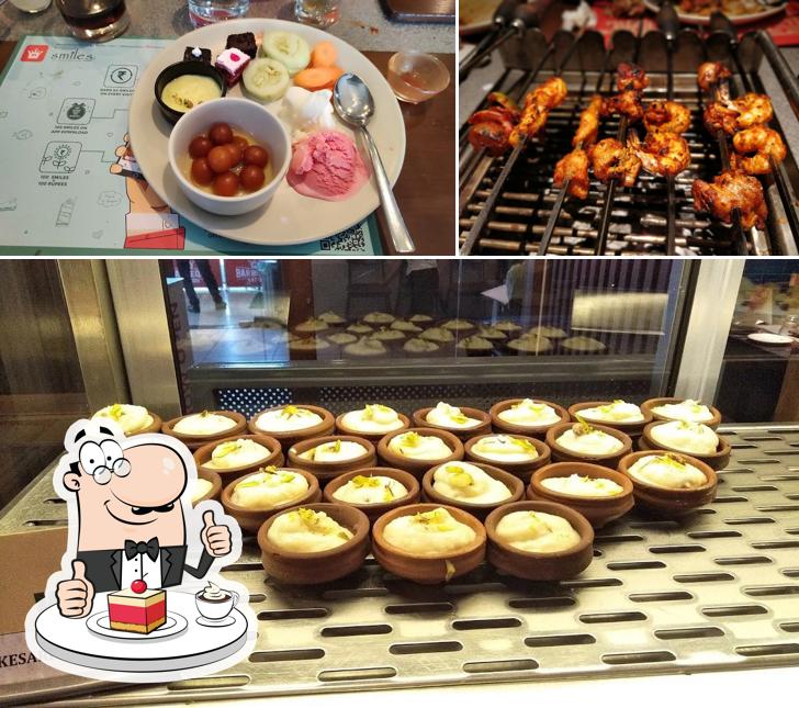 Barbeque Nation offers a range of sweet dishes