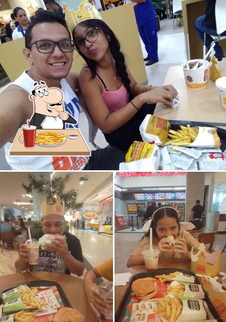 Batata frita em Burger King