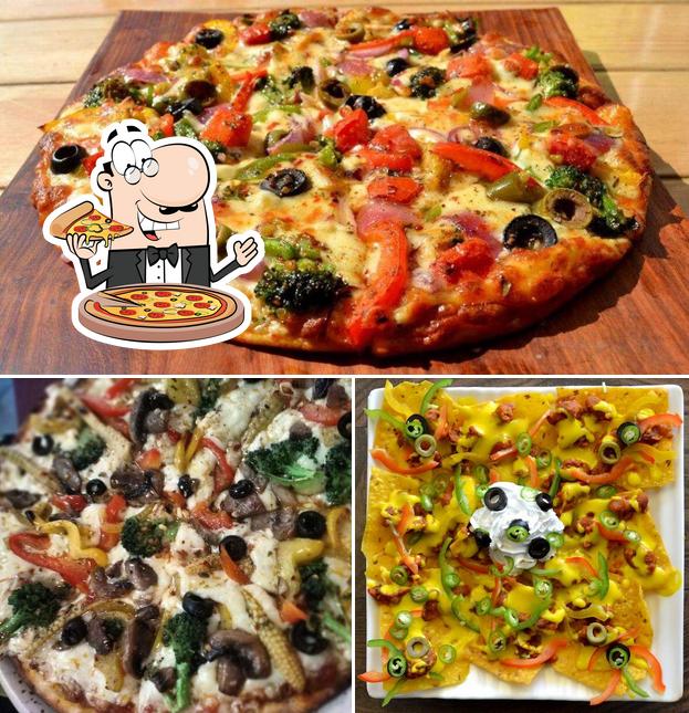 Get pizza at Ki & Ka Kafe Restaurant
