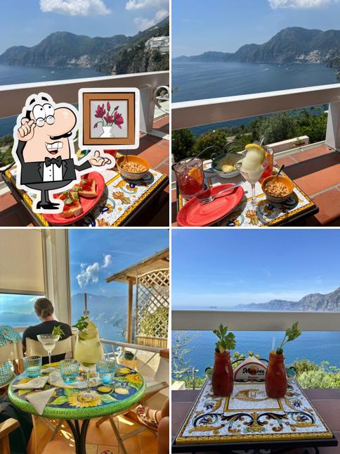 Gli interni di Café Mirante