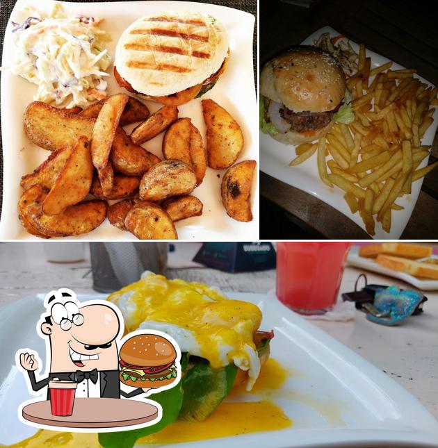 Order a burger at Cinnamon