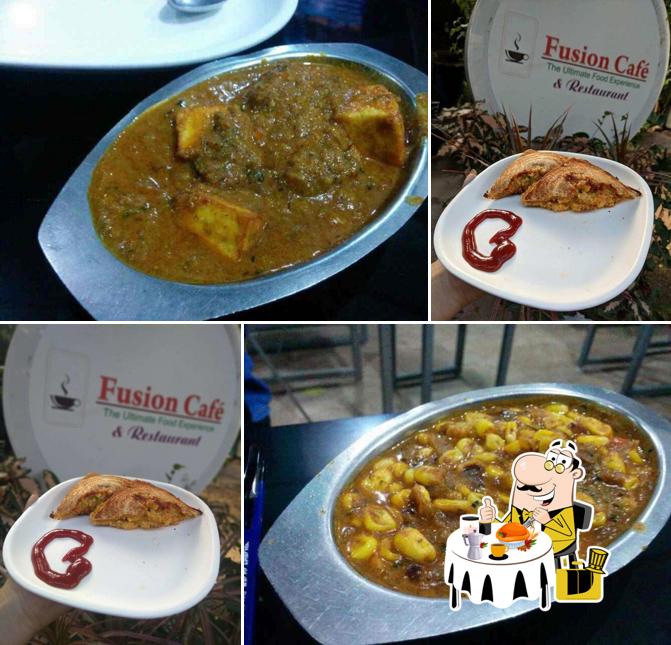 Food at Fusion Cafe