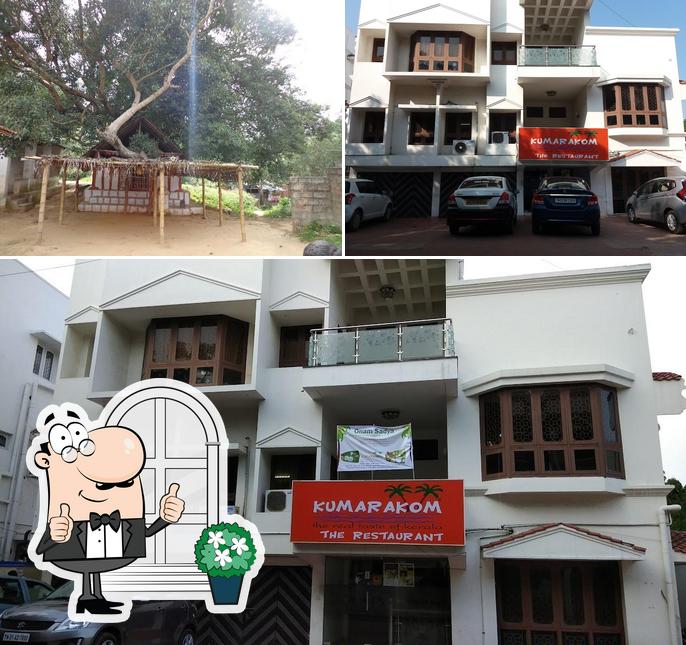 The exterior of Kumarakom The Restaurant