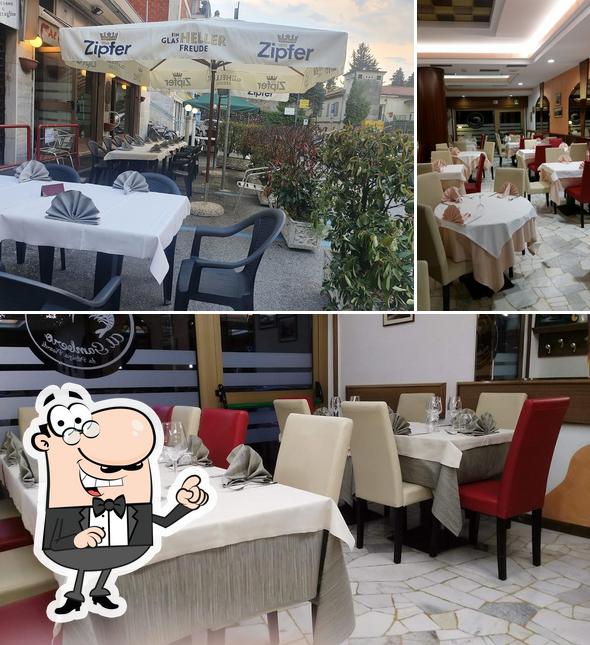 Gli interni di Al Gambero Da Patrizia