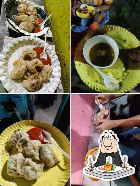 Food at Authentic Momo