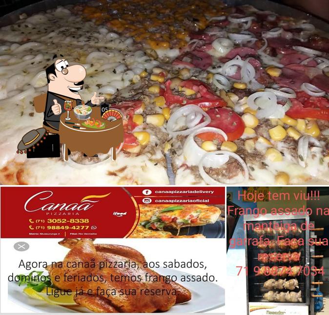 Comida em Canaã Pizzaria Mussurunga