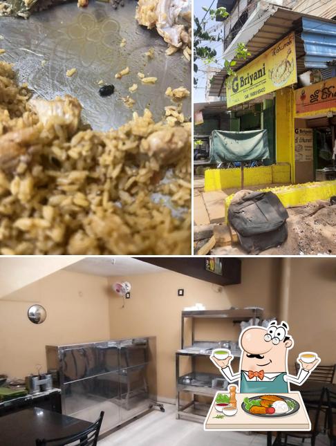 Meals at G Briyani