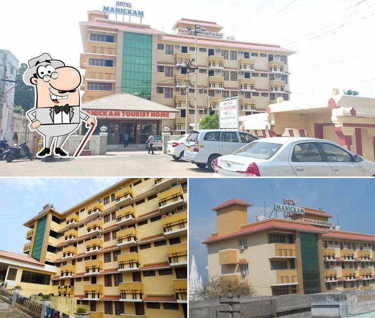 Enjoy the view at the outside area of Manickam Tourist Home