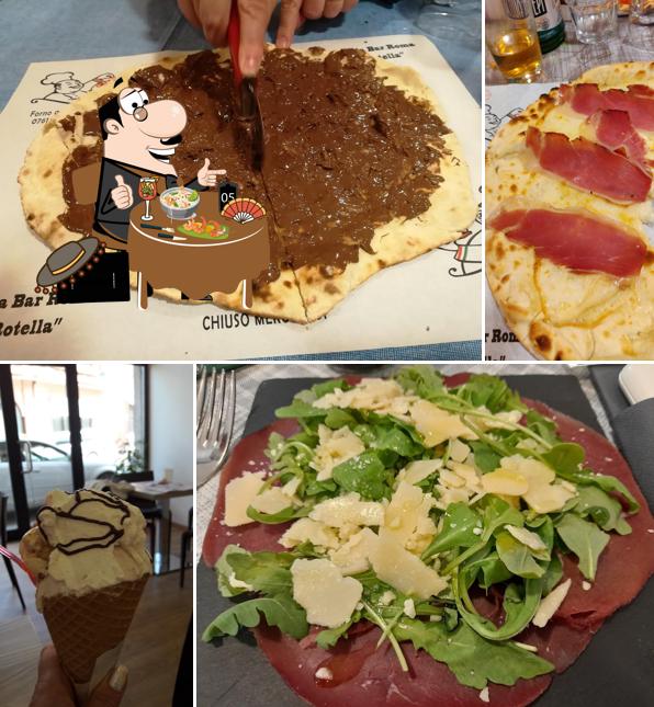 Cibo al Pizzeria Bar Roma "La Rotella"