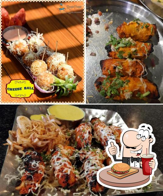 Get a burger at Rangla Punjab - Vishal Nagar (Pimple Nilakh)