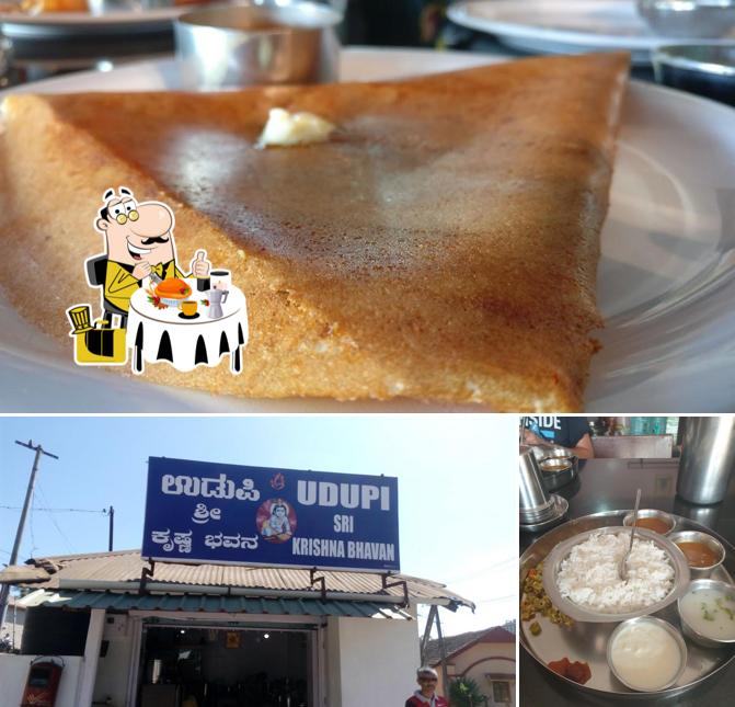 Meals at Udupi Sri Krishna Bhavana