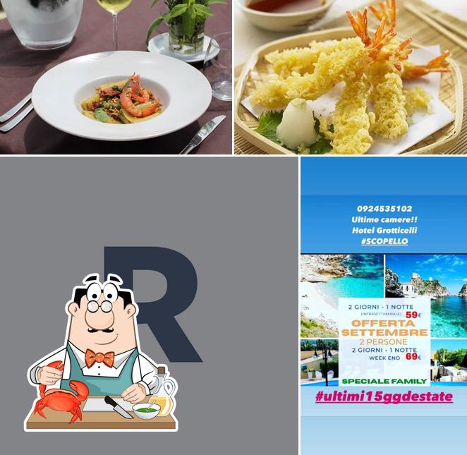 Ordina tra i vari pasti di mare proposti a Ristorante Scopello Fish Factory