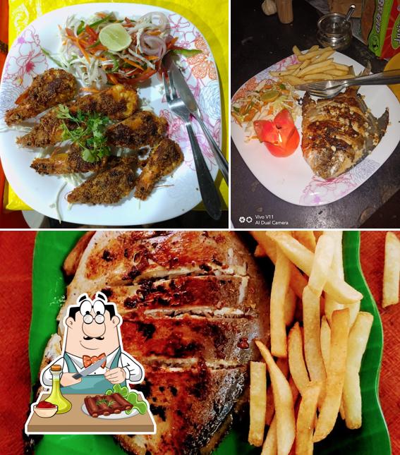 Sea Breeze Shack serves meat meals