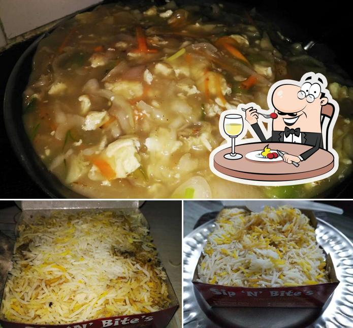 Meals at Sip 'N' Bite's