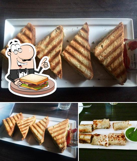 Grilled cheese sandwich at The Table Mocktails Restaurant